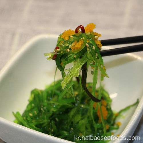 맛있는 일본의 냉동 해초 샐러드